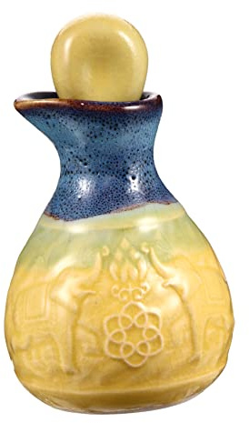 SOESFOUFU Aromatherapy Bottle Essential Oil Bottle Ceramic for Decor for Ladies Perfume and Oils Usage