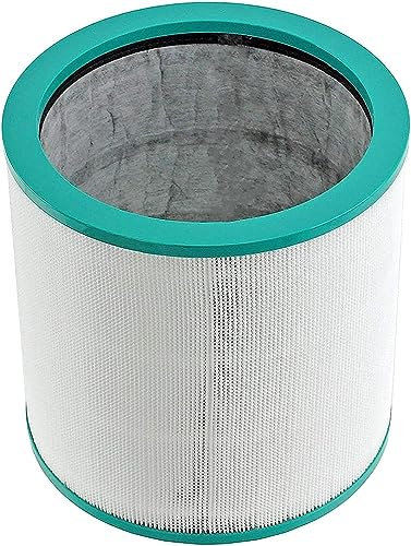 UTIZ 360° Glass Hepa Filter Compatible for Dyson TP00 TP03 AM11 TP02 Pure Cool Link Tower Series Air Purifier Fan