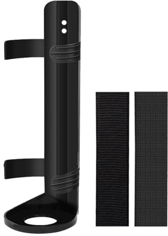 Qurygin Car Fire Extinguisher Bracket - 21×7cm Fire Extinguisher Mount, Boat Fire Extinguisher Mount, Self Adhesive Fire Extinguisher Hook, Space Saving Fire Extinguisher Wall Brackets For Car, Truck