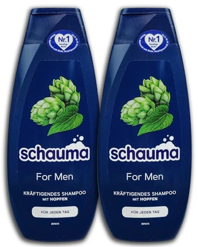 2 er Pack Schauma For Men Shampoo 2 x 400 ml