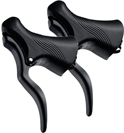 Supvox 2stücke Aluminiumlegierung Bremshebel Für Fahrräder Langlebig Und Stabil Installieren Geeignet Für Mountainbikes Und Rennräder Zufälligen Farben
