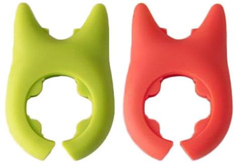 Carroterr Support en silicone en acier inoxydable pour poêle, spatule, cuillère, repose-pots, outil utile de cuisine, support de cuillère antidérapant pour réchaud