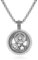 GleaMora Vintage Ins Stil Halskette Zahnrad Anhänger Halskette Männer hohl Hip Hop Halskette Weihnachten Urlaub Freizeit Jubiläum Schmuck