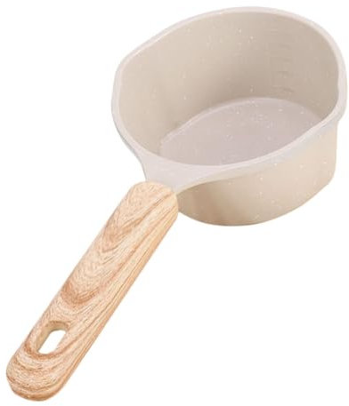 Genérico Olla Para Verter Aceite Wok Pequeño Para Verter Aceite Wok Cacerola De Metal Kit De Interior Sartén Pequeña Con Mango Salsa De Wok Para Verter Aceite Cacerola Para