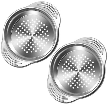 OKUMEYR 2piezas Coladores Inoxidable Para Latas Filtro De Latas Para Alimentos Escurridor De Tapas De