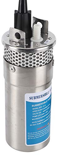 Bomba Sumergible de 12 V, 96 W, 8,0 Lpm, 230 Pies para Riego Agrícola, Vehículos Recreativos, Yates, Bomba Sumergible para Transferencia, Bomba Sumergible de Riego de 12 V