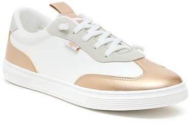Rocket Dog ZAP Womens Trainers Gold/White