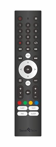 Télécommande de Remplacement pour TV Smart Tech Non Smart