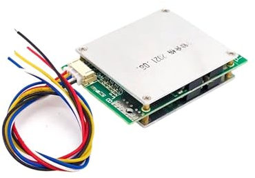 BMS-Board, 12,8 V 4S 200A BMS-Schutzplatine mit 1,2 A 3 A 6 A aktivem Balancer for die Verwendung von 3,2 V 100 Ah 200 Ah 280 Ah 320 Ah Lifepo4-Batterien,für Elektrofahrzeuge, Wechselrichter(4S 200A