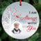 Personalised Memorial Christmas Bauble Custom Photo Baubles Xmas Tree Decorations In Loving Memory Hanging Ornaments Gifts Keepsake Presents For Your Loved Ones (Ceramic Memorial Bauble)
