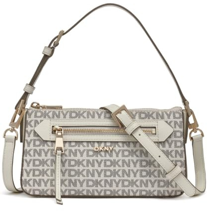 DKNY Women's Bryant AVE TZ Demi Crossbody, BK Logo-BK, Bk Logo-bk, Small