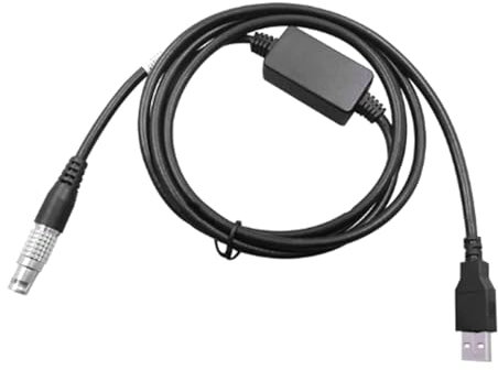 Eonvic 767899 GEV234 Geosystem USB-Datenkabel 8-poliger Stecker auf USB für GS10/GS15/GS18 TM50/TS50 TM60/TS60/MS50, verbindet CS mit GS oder CS mit PC