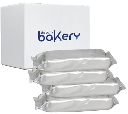 Decora 0310220 Packung mit 5 kg weißer Zuckerpaste Bakery