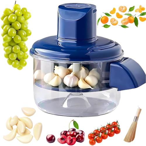 Auto Peeler Automatic Fruit & Vegetable Peeler, Household Peelers, Used for Peeling Fruits and Vegetables, Electric Grape Peeling Machine, Automatic Small Fruit Garlic Peelers
