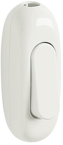 VIMAR 00116B interruttore volante a peretta passante con bilanciere, bianco