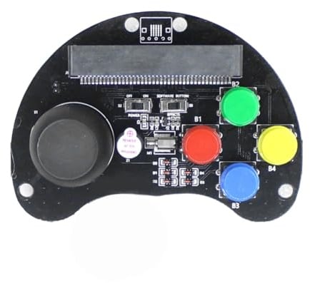 Buhdjfnke Robot Auto-Fernbedienung Spiel Joystick Breakout Erweiterungsplatine für Micro Bit V1.5 Bildungs-Spielzeug für Kinder