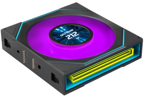 Lian Li UNI Fan SL-INF Flex LCD 120 Rückwärtsblatt schwarz (1 Stück)