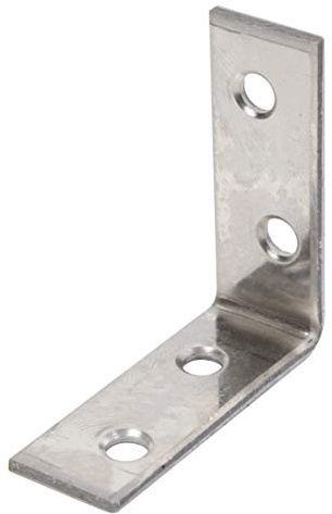 Alberts 361112 Stuhlwinkel | Edelstahl | 40 x 40 x 15 mm