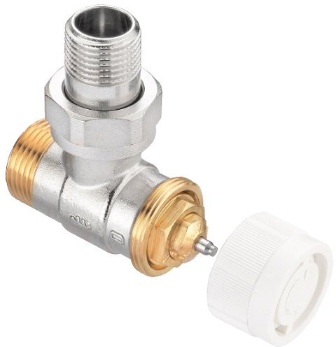 Thermostatventil 1/2 Zoll x 3/4 Zoll AG, Eckform