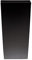 URBNLIVING Maceta cuadrada para interiores y exteriores, jardín y patio (12,5 cm de ancho, negro)