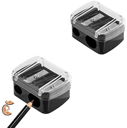 SJBAUTYO 2 Stück Makeup Sharpener Anspitzer,Spitzer Kosmetikstifte,für Augenbrauenstift, Lipliner, Eyeliner Bleistift