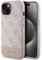 Guess GUHCP15SG4GLPI Hülle für iPhone 15/14 / 13 6.1 Rosa Hard case 4G Stripe Collection