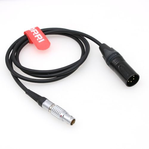 DRRI Neutrik XLR 4 Pin to 6 Pin Female Power Cable for Ronin 4D RED Epic/Scarlet Camera