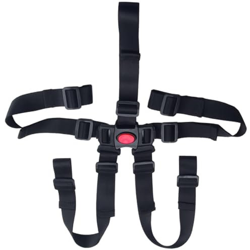 MenYiYDS 1 Pcs 5-Punkt Verstellbarer Babygurt, Kinderwagengurt, Hochstuhl Universal-Babygurt für Kindersitz Kinderwagen, Hochstuhl
