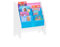 SoBuy Kinder-Bücherregal Hängefächerregal Zeitungsständer mit 4 Ablagefächern Büchergestell Weiß BHT ca: 62x71x30cm FRG225-F