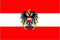 Aufkleber Flagge Österreich Wappen 8 x 5 cm Sticker Flagge Fahne