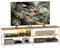 HOMCOM Mueble de TV Industrial Mueble de TV para Salón con Luces LED Control Remoto Extensión para Cargar y 2 Compartimentos Abiertos Mueble para Televisión de 65 Pulgadas 159x29x46,5 cm Natural