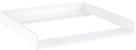Shefa Kids 801 - Cambiador universal compatible con cómodas Malm, Hemnes y Nordli, color blanco