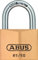 Abus 09441 Cadenas en laiton à anse en acier inoxydable avec passe partiel 2726