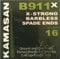 Kamasan B911 X-strong barbless spade end fishing hook (20)