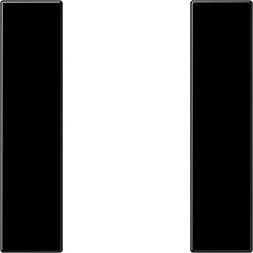 Jung kNX – Jeu touches F50 KNX 1 phase pour série lS noir