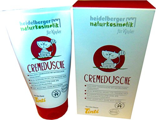 Tinti Kinder-Cremedusche, Erdbeerduft, rot, 150ml