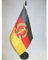 AZ FLAG - Tischflagge Deutsche Demokratische Republik - 21x14 cm - Ddr Tischfahne 14 x 21 Cm - Flaggen