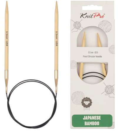 KnitPro Bambus Rundstricknadeln 40 (100) I 5,5mm