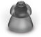 Phonak Smokey Domes Power S (10 Pieces, Silicone, Earplug, Modern, Transparent, Disposable, Ex-Handset Devices)