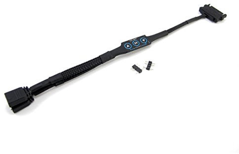 XSPC Addressable RGB Controller Cable for 3pin 5V RGB Fans - Sata Power