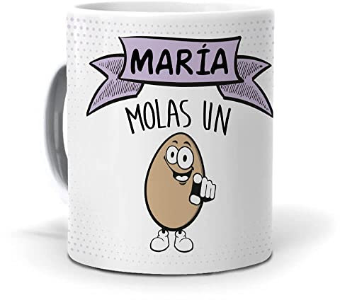 Taza María, molas un Huevo