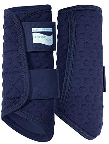 equilibrium Stretch- und Flex-Übungsbandage, flach, groß, Marineblau