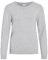Vila NOS Viril L/s O-Neck Knit Top-Noos suéter, Gris (Light Grey Melange Light Grey Melange), X-Large para Mujer