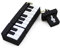 Tynerza Musik-Reihe Elektronische Orgel Form 128 GB USB 2.0 Flash-Laufwerk Niedlicher Speicherstick Klaviatur USB Stick Geschenk für Musiker, Musikliebhaber, für Schule Büro Geschäft (Schwarz)