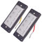 2 Stück 4 Saiten Bass Humbucker Pickups Hals & Steg mit schwarzem Ring