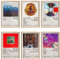 ManRule Poster-Set mit 6 Albumcover-Postern, Musikposter für Zimmer, ästhetische Leinwand, Wandkunst für Teenager, Raumdekoration, ungerahmt, 20,3 x 30,5 cm (Kanye West)