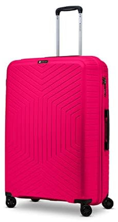 Ciak Roncato R Roncato Hexa Trolley taglia L 4R Polipropilene ultraleggero, Fucsia 26, Dimensione: 52x77x31 cm, Valigia media Fuxia Hexa con lucchetto TSA
