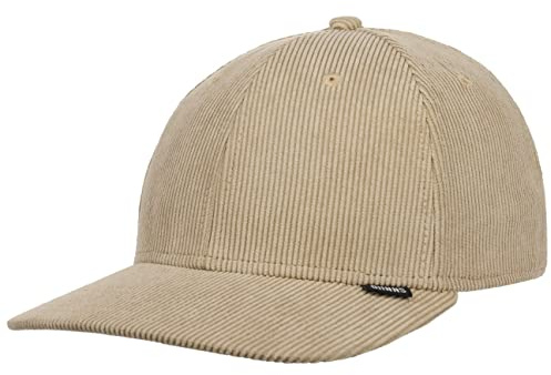 Djinns - Corduroy (beige) - 6 Panel TrueFit Curved Visor Dad Cap Baseballcap Hat Kappe Mütze Caps