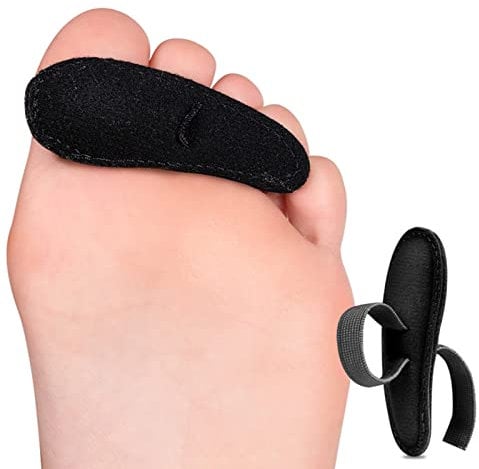 Toe Support Cushion, Hammertoe Support Pad for Discomfort Relief, Hammer Toe Support Crest for Women Men, Hammer Toe Straightener and Corrector (Right Foot)