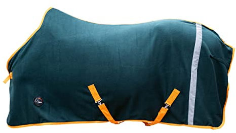 HKM Reflection Pferdedecken Dunkelgrün 155